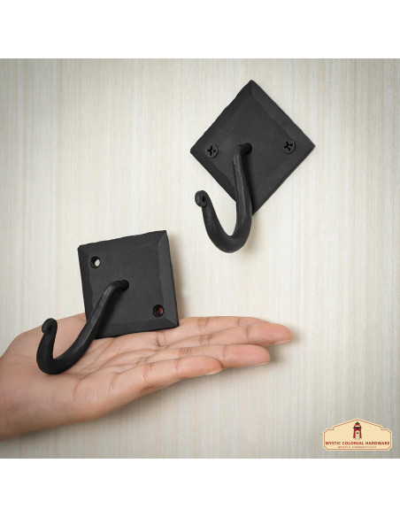 Simple wrought iron spiral support...