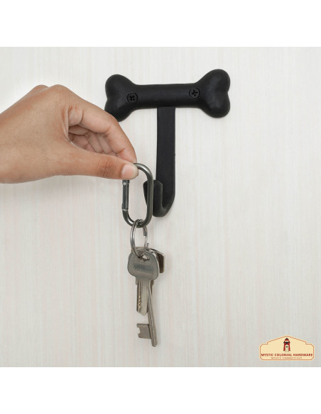 Set of 2 wall supports, bone type,...