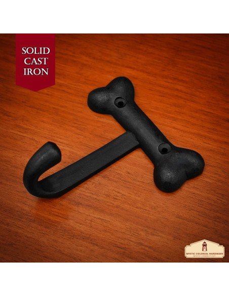 Set of 2 wall supports, bone type,...