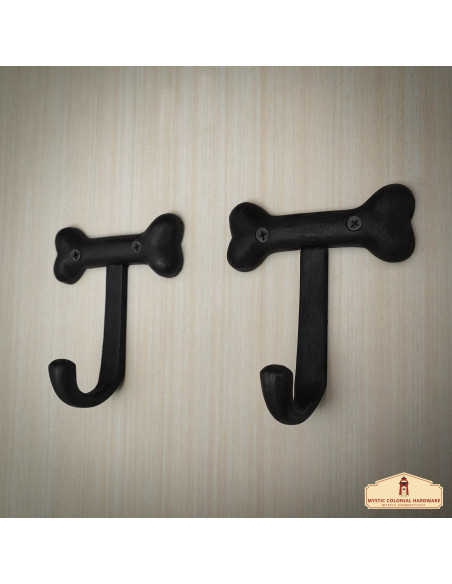 Set of 2 wall supports, bone type,...