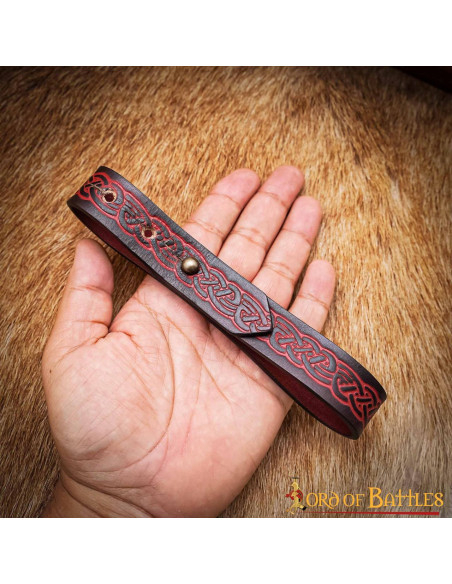 Adjustable Celtic Knots Bracelet -...