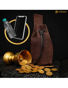 Medieval bag for recreationists - brown 2