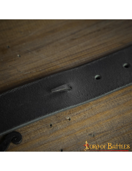 Medieval iron hook buckle for belts