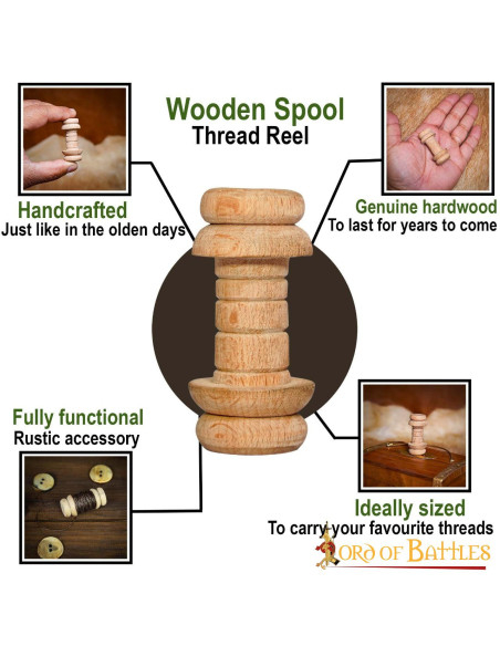 Small spool for threads (4.7 cm.)