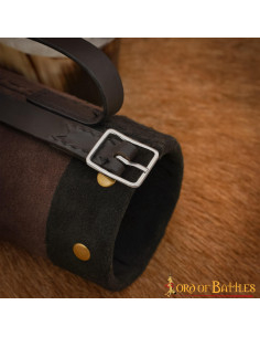 Medieval steel buckle for small straps 2