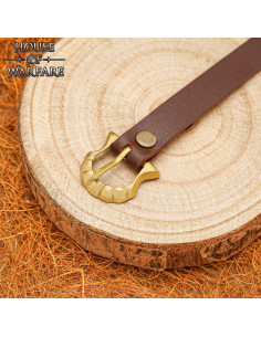 Medieval Brass Armor Buckle (26.6 x 27.9 mm) 2