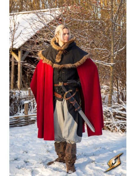 LARP sword baldric, synthetic leather