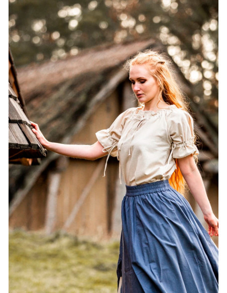 Medieval short sleeve blouse Verena...