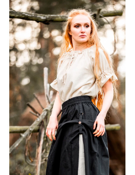 Medieval short sleeve blouse Verena...