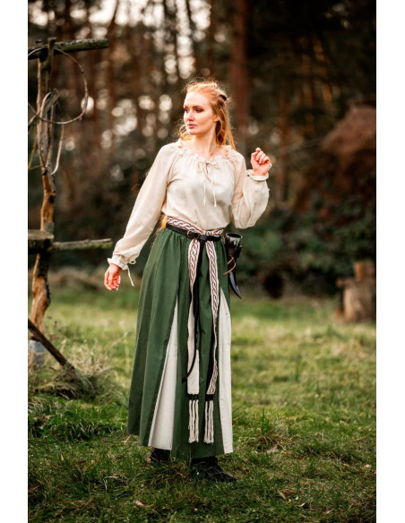 Medieval long-sleeved blouse Edith... Medieval long-sleeved blouse Edith...