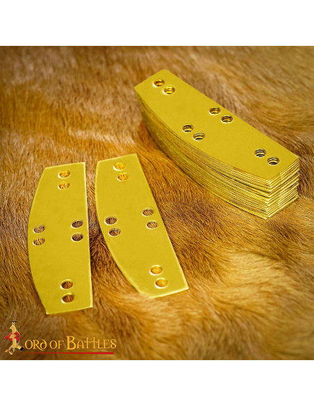 Pack of 20 brass plates for Visby...