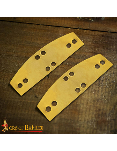 Pack of 20 brass plates for Visby...