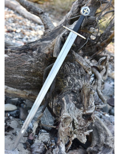 Knights Templar sword with scabbard 2
