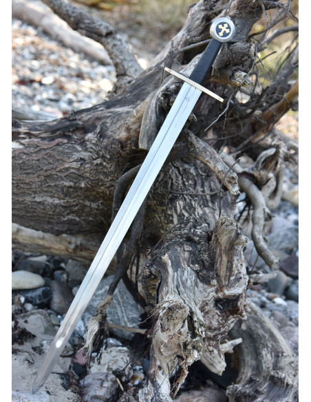 Knights Templar sword with scabbard