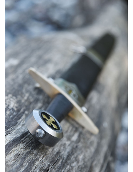 Knights Templar sword with scabbard