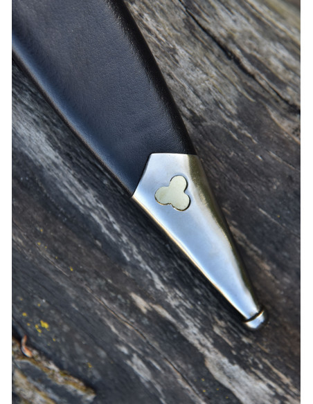 Knights Templar sword with scabbard