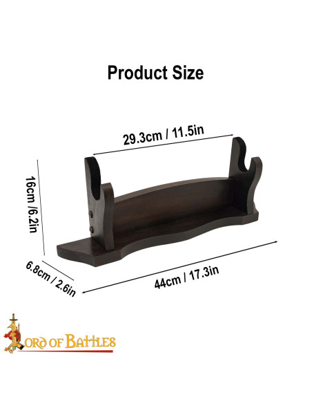 Wooden sword stand (44 cm.)