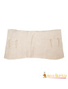 Medieval padded belt Lendenier model, ecru color