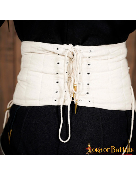 Medieval padded belt Lendenier model,...