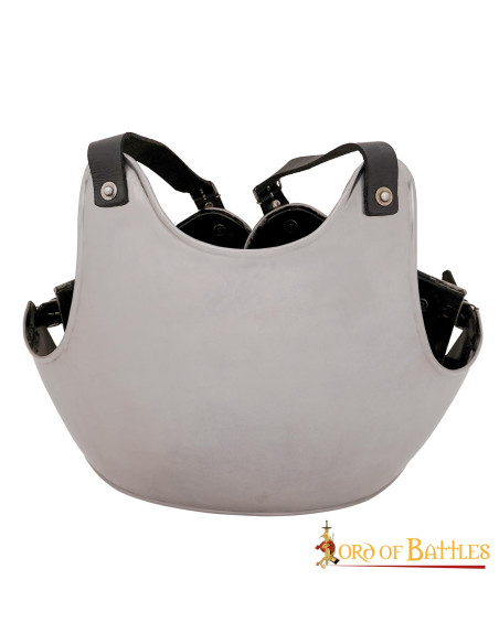 Medieval steel cuirass for armor,...