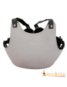Medieval steel cuirass for armor, polished finish