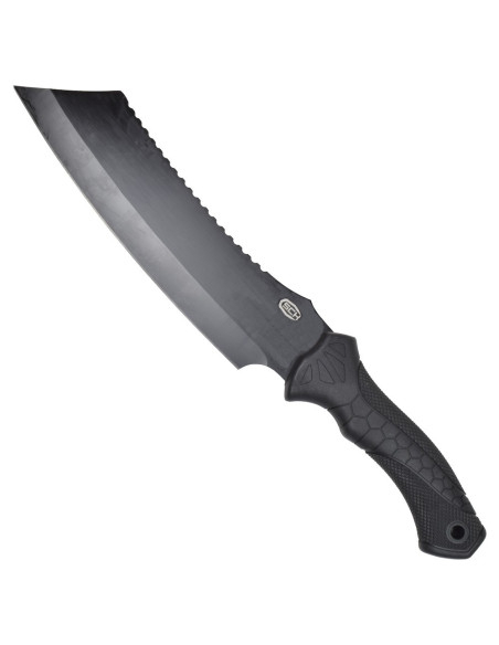 SCK brand knife with serrated edge,...
