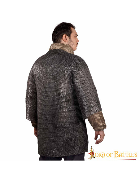 Mild steel chain mail, flat and...