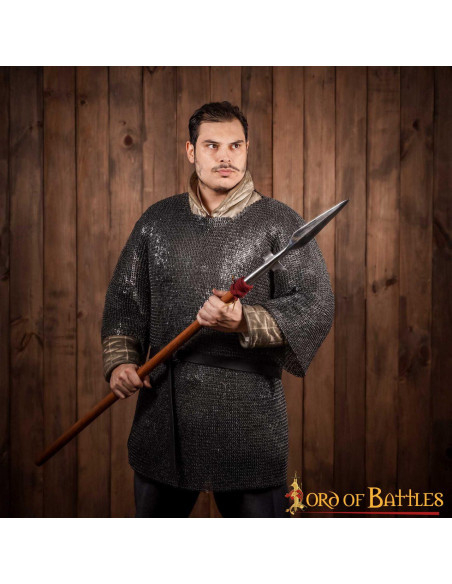 Mild steel chain mail, flat and...