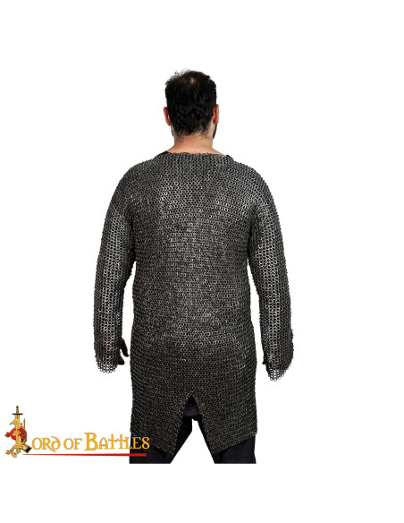 Stainless steel chain mail, riveted...