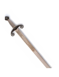Alfonso X sword, rustic finish 2