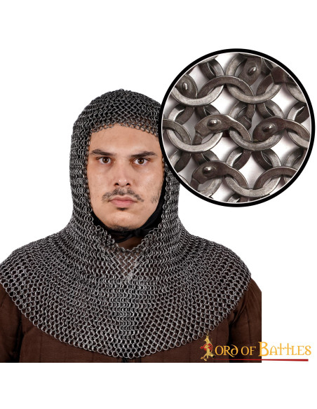 Steel chain mail executioner, flat... Steel chain mail executioner, flat...