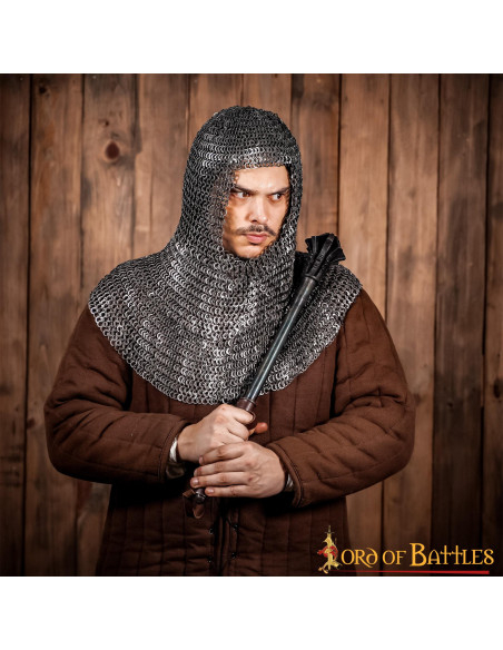 Steel chain mail executioner, flat... Steel chain mail executioner, flat...