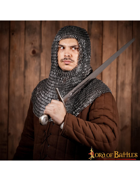 Steel chain mail executioner, flat... Steel chain mail executioner, flat...
