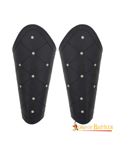 Medieval fantasy rhombus warrior bracers