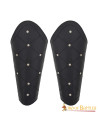 Medieval fantasy rhombus warrior bracers
