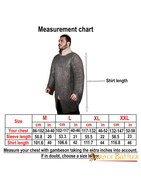 Chainmail riveted flat rings 9 mm.