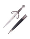 Medieval dagger Tizona del Cid, with sheath