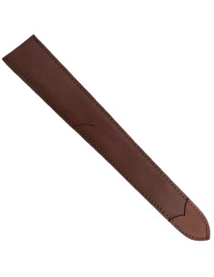 Brown leather sheath for swords