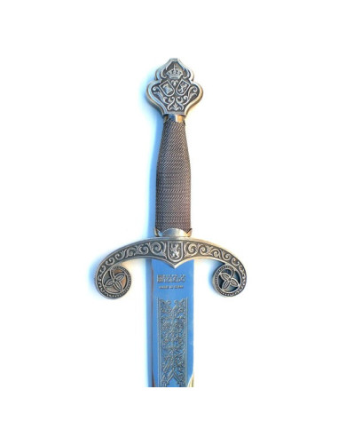Alfonso X silver sword
 Size-Natural