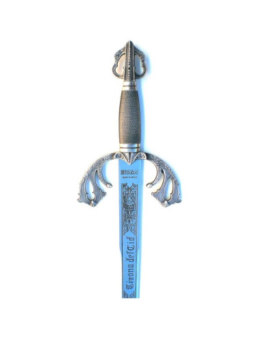 Tizona Cid sword, silver finish
 Size-Natural