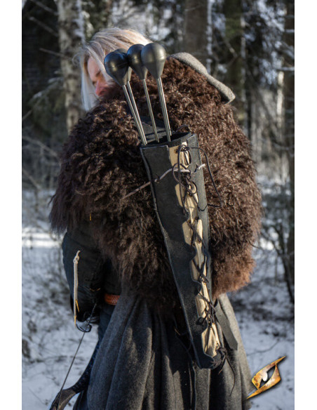 Imperial Quiver Leather Quiver - Black