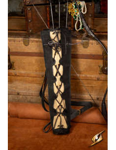 Imperial Quiver Leather Quiver - Black 2
