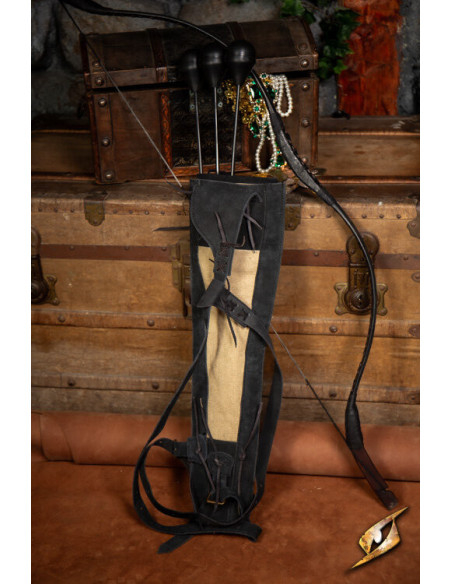 Imperial Quiver Leather Quiver - Black