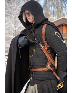 Shoulder Wand Holster with Baldric - Brown