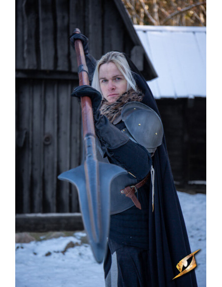 Long Partesana spear for LARP (230 cm.)