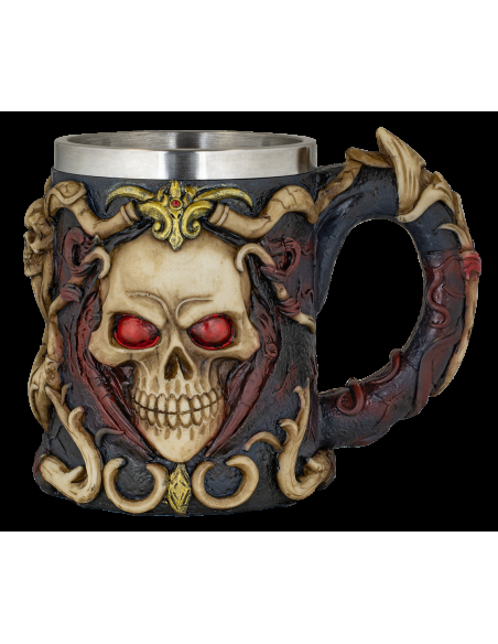 Gothic skull mug Skull (12 cm.)