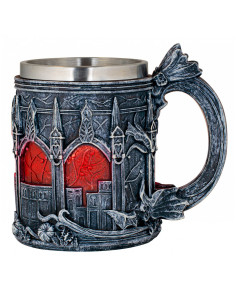 Medieval Gothic church mug (12 cm.)