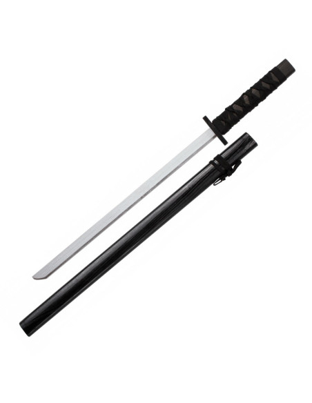 Wooden katana, black color, for...