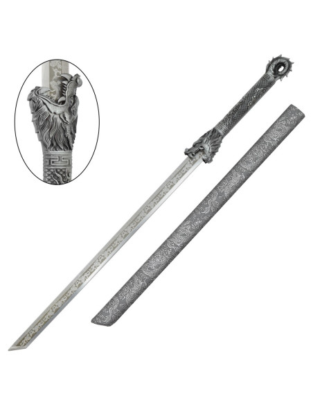 Traditional Chinese Dragon sword,...