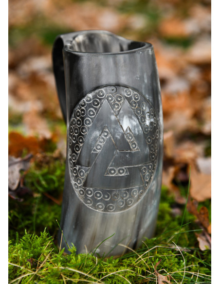 Viking Valknut horn jug num.2...